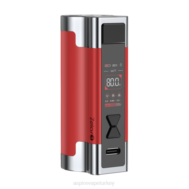 Aspire Ecig - Aspire Zelos 3 mod V826196 kırmızı